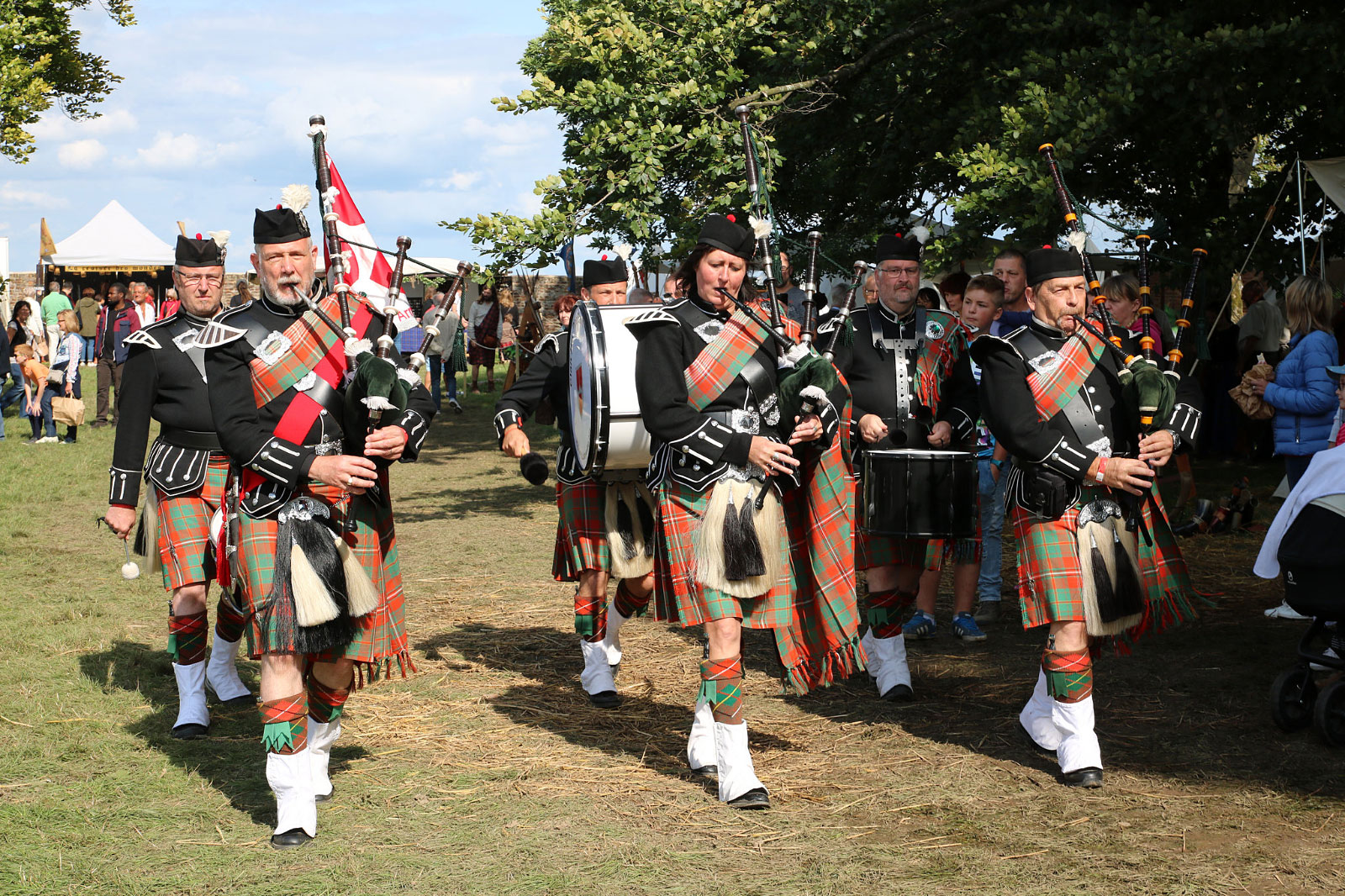 Scottish Days, Hougoumont (Waterloo)